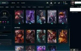 Conta Lol Platina 4