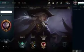 Conta Lol Platina 4