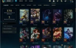 Conta prata 2 com 111 champs, 72 skins (MAIN JG)