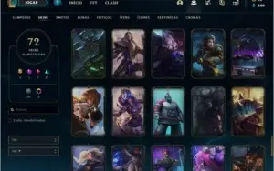 Conta prata 2 com 111 champs, 72 skins (MAIN JG)