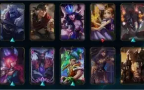 CONTA LEAGUE OF LEGENDS (MUITAS SKINS)
