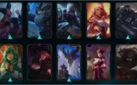 CONTA LEAGUE OF LEGENDS (MUITAS SKINS)