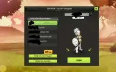 Conta 5 personagens lvl 200 (Brutas)