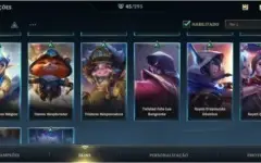 Conta ouro com 45 skins