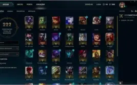 Conta Lol (league Of Legends) - 40 Champs - 4 Skins