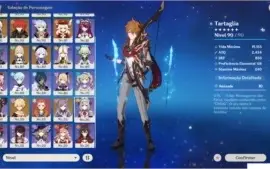 GENSHIN IMPACT AR57 CHILDE/AYAKA/VENTI/ALBEDO (10-5*)