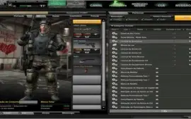 Conta - Combat Arms - de 2010 - inventário de 9 milhões.