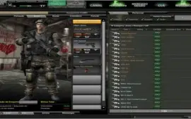 Conta - Combat Arms - de 2010 - inventário de 9 milhões.