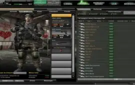 Conta - Combat Arms - de 2010 - inventário de 9 milhões.
