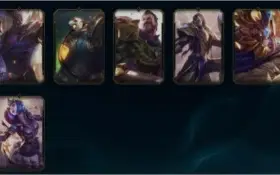 CONTA LOL GOLD 1, 253 SKINS + SETT E RIVEN PRESTÍGIO