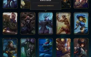 Conta League of Legends Full Acesso - 106 Champs e 41 Skins