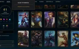 Conta League of Legends Full Acesso - 106 Champs e 41 Skins