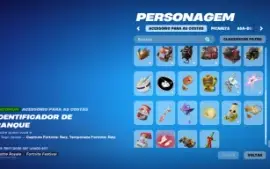 Conta Fortnite, valor negociavel