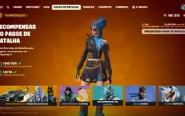 Conta Fortnite, valor negociavel