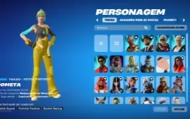 Conta Fortnite, valor negociavel