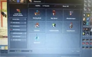 RP LVL 372 SKILLS 117/102 ML 29 NA BARRA
