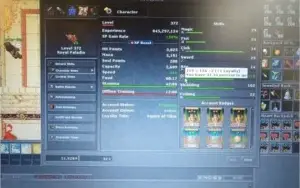 RP LVL 372 SKILLS 117/102 ML 29 NA BARRA