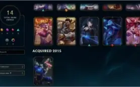 Conta Lol, 14 skins (lendárias, etc), 15k essên. prata.