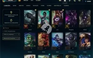 Conta Diamante 4 - Smurf LOL (league of legends) ELOMOON