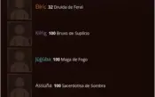 World of Warcraft- 8 level 100, 4 level 20 e 1 level 32