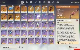 Conta de Genshin Impact End Game Arlecchino C1 e Outros 5✯