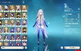 Conta de Genshin Impact End Game Arlecchino C1 e Outros 5✯