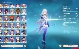 Conta de Genshin Impact End Game Arlecchino C1 e Outros 5✯