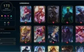 Venda Conta LoL com Skins Raras Prestígio