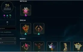 Venda Conta LoL com Skins Raras Prestígio