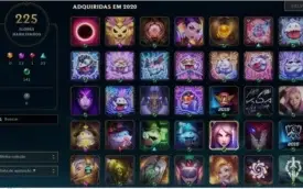 Venda Conta LoL com Skins Raras Prestígio