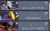 Conta Digimon Super Rumble - Server Koromon - Digimons Mid/E