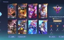 Conta level 45 com 203 skins