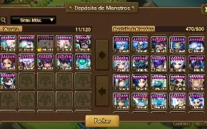 Summoners wars - 4 L/D + de 380 6* servidor global
