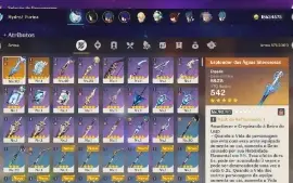 Furina C6 + Arma assinatura + Raiden C0