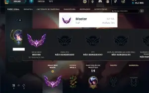 Conta MESTRE com 23 Champs e 2 Skins ( 73% de Win Rate )