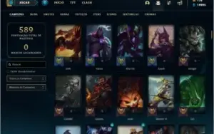 Conta prata 1 com 219 skins e 150 champs ( VEM COM DADOS )