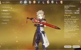 GENSHIN IMPACT - AR41 - HUTAO + GANYU + ALBEDO + KEQING + 5*