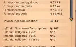 Conta Albion 80M Fama