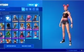 CONTA FORTNITE COM JOHN WICK PICARETA MINTY E OUTRAS SKINS