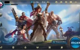 Conta ESMERALDA IV - LoL Mobile (Wild Rift)