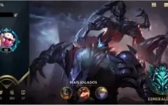 Conta ESMERALDA IV - LoL Mobile (Wild Rift)