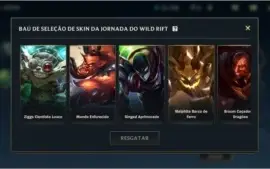Conta ESMERALDA IV - LoL Mobile (Wild Rift)