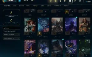 CONTA DE LOL UNRANKED C/ SKIN DA DIANA FOGOS DE ARTIFICIO