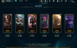 CONTA DE LOL UNRANKED C/ SKIN DA DIANA FOGOS DE ARTIFICIO