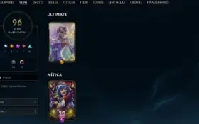Conta League of Legends Full Acesso - 150 Champs e 96 Champs