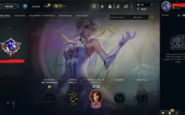 Conta League of Legends Full Acesso - 150 Champs e 96 Champs