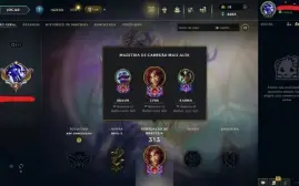Conta League of Legends Full Acesso - 150 Champs e 96 Champs