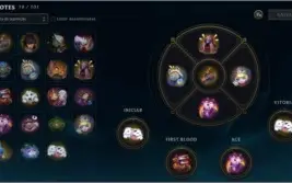 CONTA LOL PARA RUSH ELO