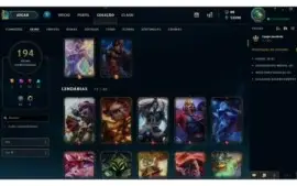 Conta Platina 1/194 Skins/ Todos os campeões