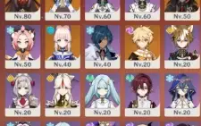AR 49 - Yoimiya + Agitação Trovejante, Raiden, Hutao, etc.